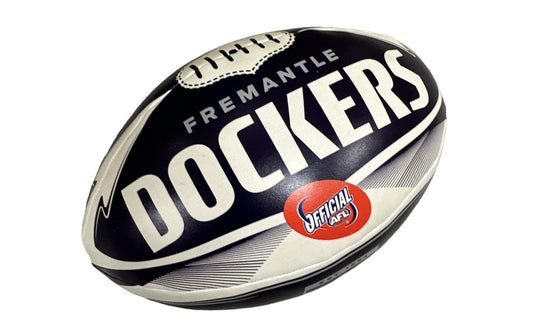 Fremantle Dockers AFL Footy 8 Soft Touch Stress Ball Football"