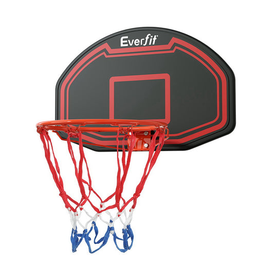 Everfit 38 Basketball Hoop Backboard Door Wall Mounted Ring Net Sports Kids"