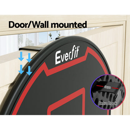 Everfit 38 Basketball Hoop Backboard Door Wall Mounted Ring Net Sports Kids"